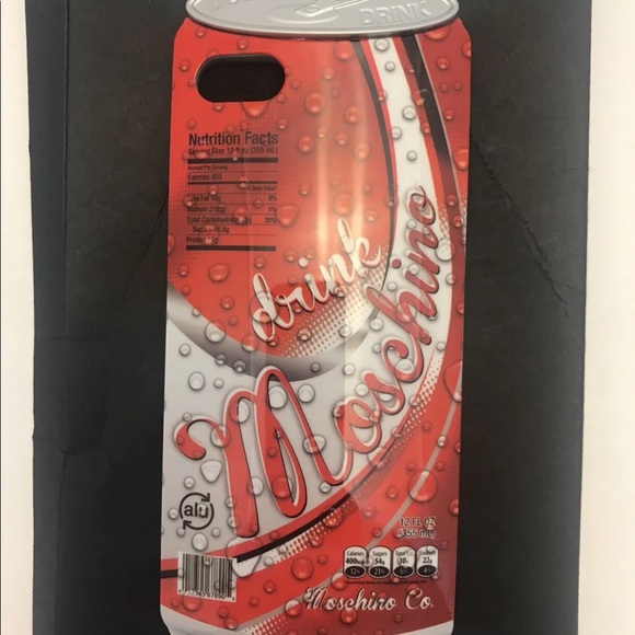 Moschino Drink Apple iPhone 5/5S Case With Box - Picture 5 of 8